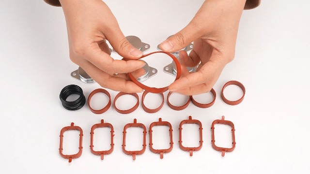 Kit 6 Bouchons Volet Tourbillon 33mm + Joints Pour BMW 320d 520d 530d - Réparation Collecteur Admission