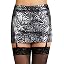 Black Animal Print (Garters)