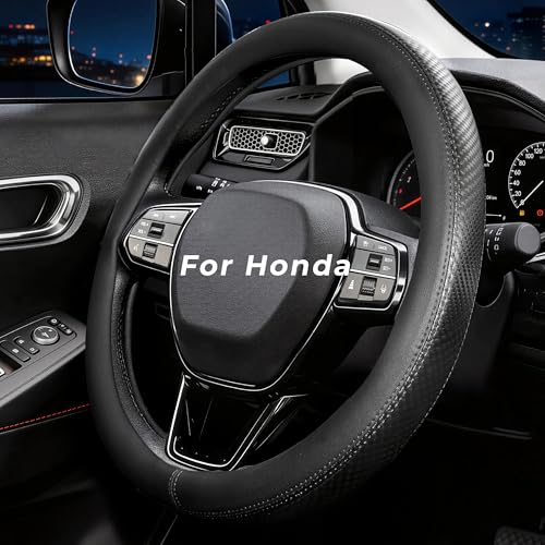 Noplkdss Steering Wheel Cover for Honda Civic, Accord, CR-V, HR-V,