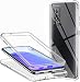 Produktbild Hülle für Xiaomi Mi 10T 5G / Xiaomi Mi 10T Pro Handyhülle 360 Grad, Transparent Full Schutz Kratzfest Dünn Durchsichtige Case Silikon Schutzhülle, Hart PC Zurück + Weich TPU Vorderseite
