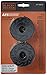 BLACK+DECKER Trimmer Line Replacement Spool, Autofeed 30 ft, 0.065-Inch, 2-Pack (AF-100-2)