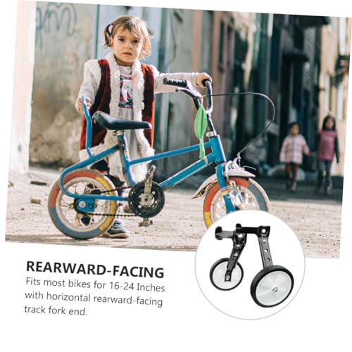 Balacoo 1Par de Ruedas de Entrenamiento Traseras Ajustables para Bicicletas para Principiantes, Mejoran Seguridad y Equilibrio para Niños miniatura 6