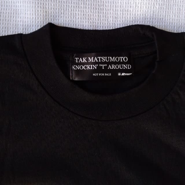 デザインTシャツ　b'z　MATSUMOTO TAK Amazon.co.jp: Tak Matsumoto 松本孝弘 B'z The Voyage 半袖T