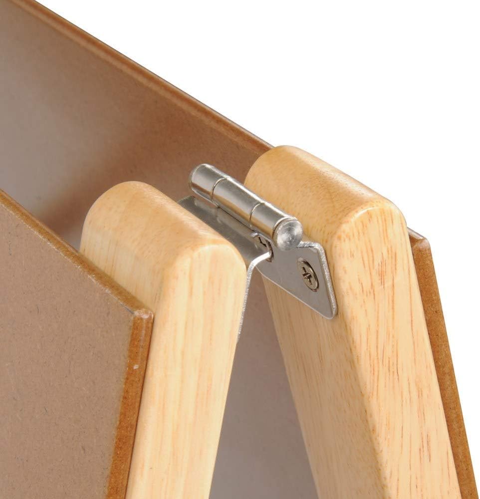 Kaplan Early Learning Folding Toddler Easel with Adjustable Paint Surfaces and Attached Trays