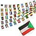 Produktbild Afrika 54 Länder Banner Flagge String, 54 afrikanische Länder Mini Flagge kleines Banner für Klassenzimmer, Party, Geschäfte und Bars Dekorationen, Außendekorationen, Innendekorationen