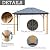 Aoodor 12 x 10 ft. Wooden Finish Coated Aluminum Frame Gazebo with Hardtop Roof, Outdoor Gazebos with Curtains and Nettings, for Patio Backyard Deck and Lawns