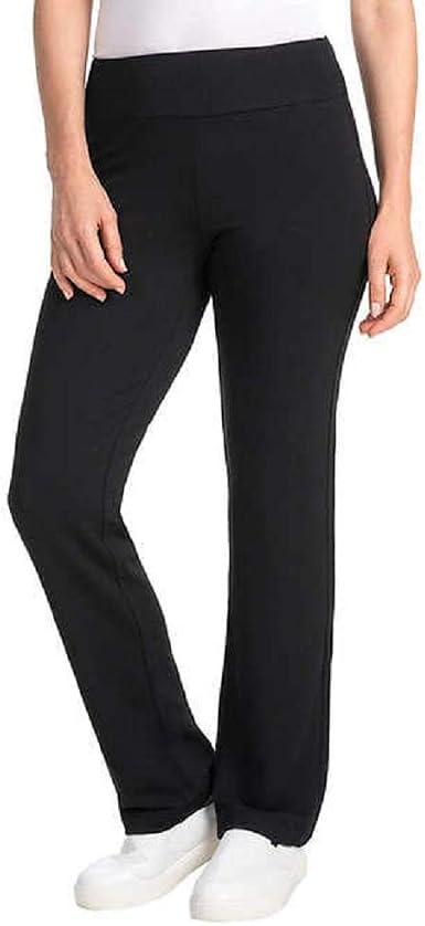 Amazon.com: Dalia - Pantalón de punto para mujer, talla XL, color negro :  Ropa, Zapatos y Joyería