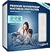 Ultra Plush 100% Waterproof Mattress Protector, Luxuriously Soft and Comfortable, Protects Against Dust Mites and Allergens, Stretchable Deep Pocket Ensures Snug, Easy Fit (Twin XL)