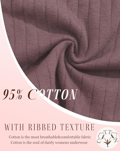 Image of FINETOO Cotton Thongs for Women Soft Low Rise Sexy Thong Ladies Panties Womens Underwear 6 Pack XS-XXXL
