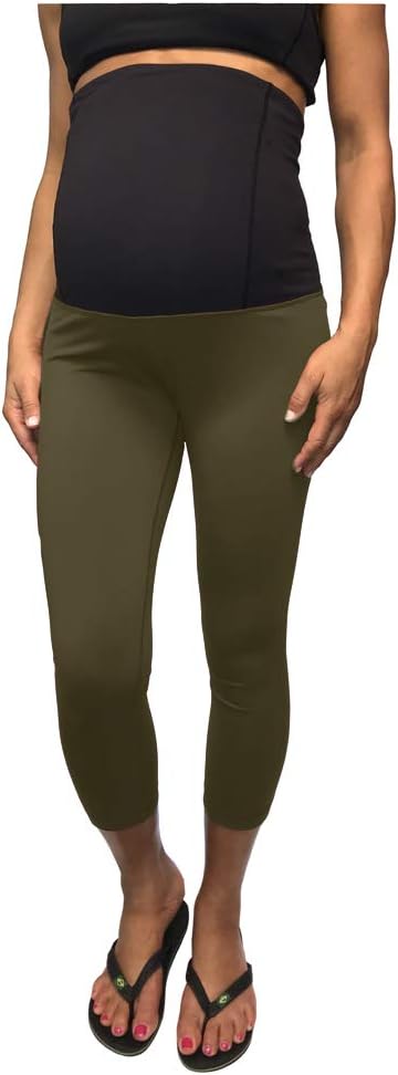 Women's Maternity Active Yoga Pant - 3/4 Capri