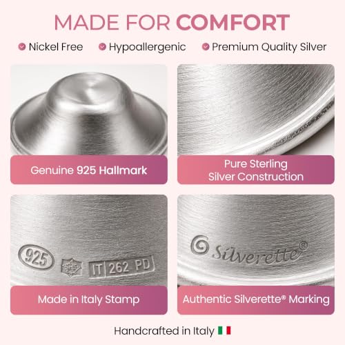 Image of Silverette Nursing Cups, Postpartum Essentials, The Real, Large
