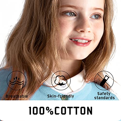 Kid Nation Girls' Cute Cardigan with Heart Pockets4