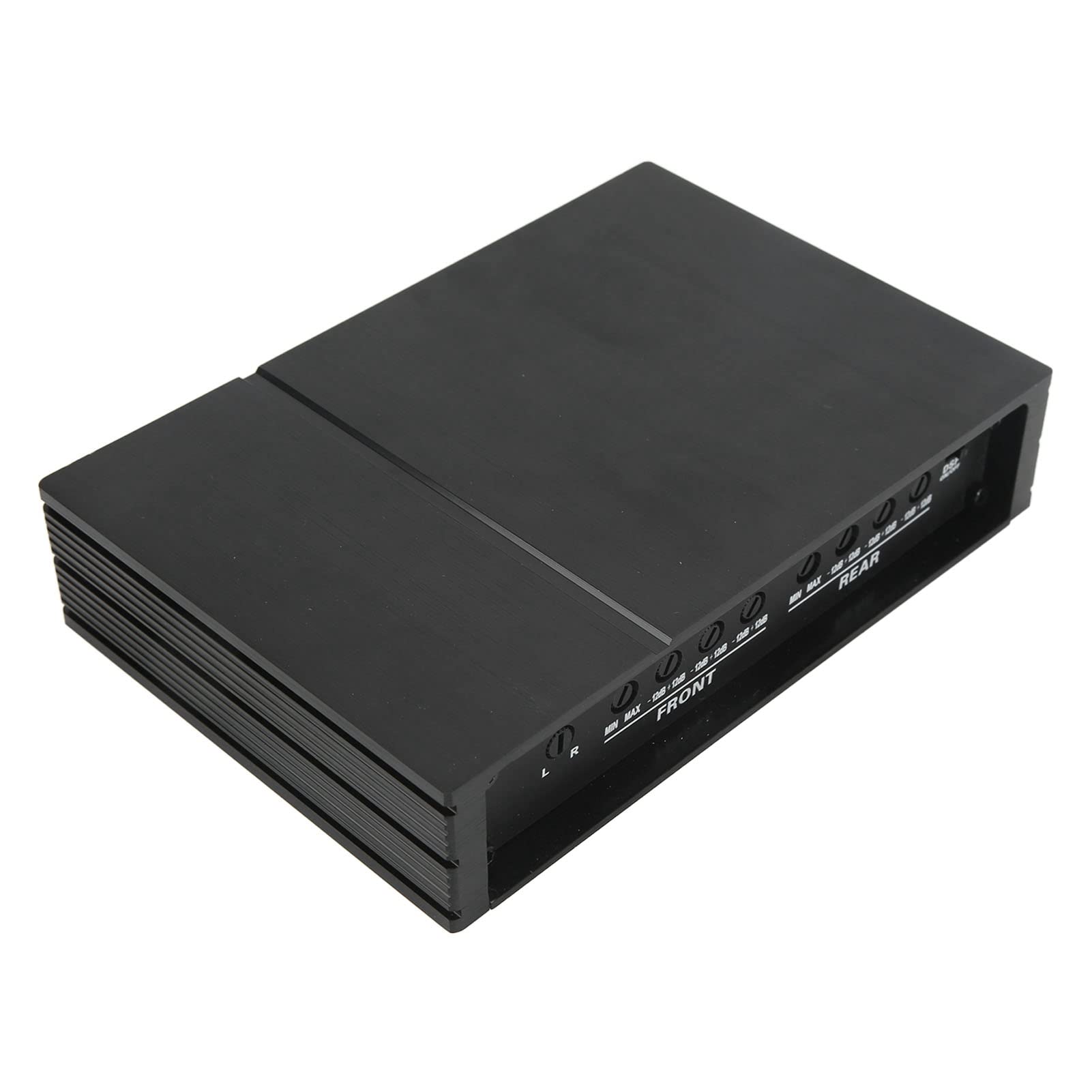 Amplificatore DSP per auto a 4 canali, amplificatore audio per auto universale con Bluetooth HD e controllo APP, di picco 4x90 W per una qualità audio migliorata, uscita di