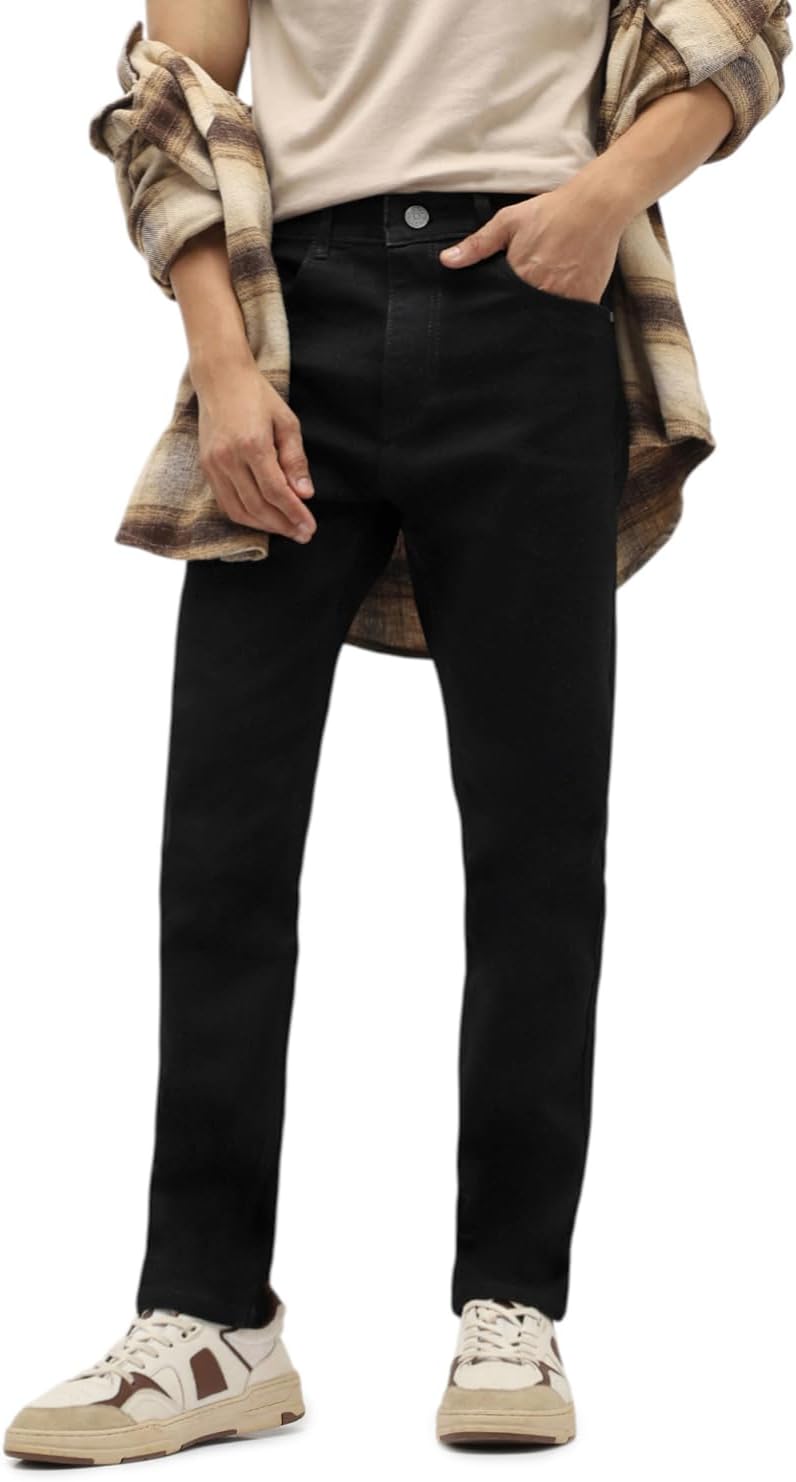 Urbano Fashion Men Mid Rise Slim Fit Washed Jeans Stretchable