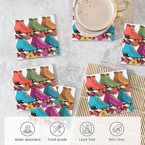 Dessous de verre pour protection de table de bar et surface en bois