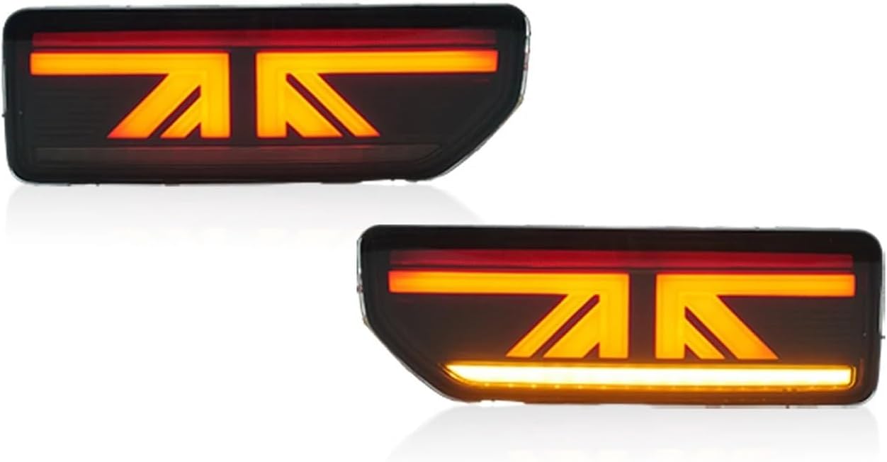 Car Tail Lights Compatible for Suzuki Jiminy 2018-2023 Daytime Running Lights Dynamic Turn Signals(Red)