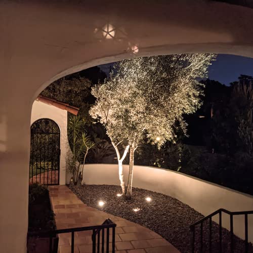 Malibu Low Voltage Landscape Lighting, Garden Deck In-Ground Well Light, 35 Watt Outdoor Buried Path Spot Recessed Floodlight Spotlights 8303-9500-01 #TOP6