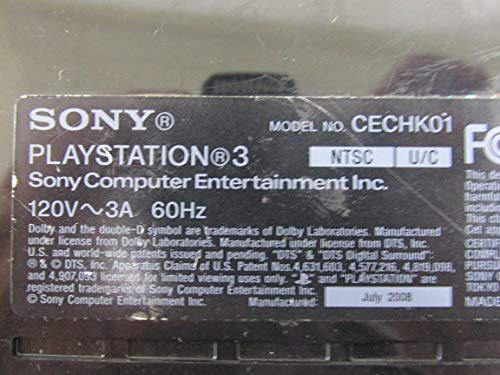 Sony Playstation 3 80Gb (Ps3) System #TOP6