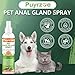 puyrzoe Dog Anal Gland Spray for All Pets - Fast Relief for Anal Glands Natural, Soothes Itching, Stops Scooting, Eliminates Odors, Dog Anti Itch Spray for Pain-Relieving - 4.06 FL Oz
