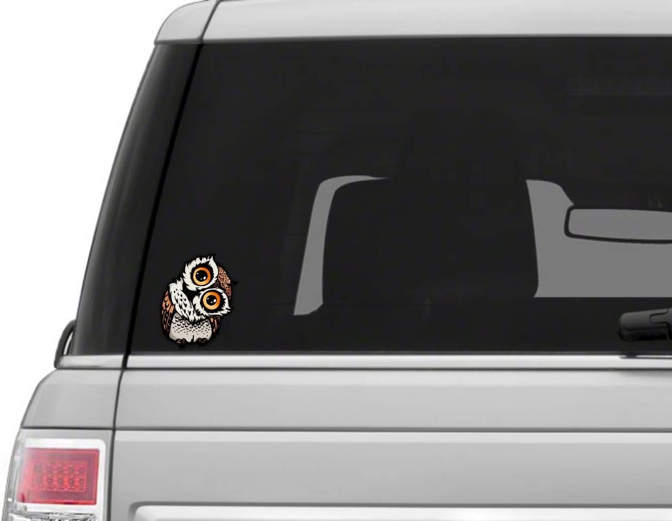 Vinyl Junkie Graphics Owl Staring Sticker/Decal