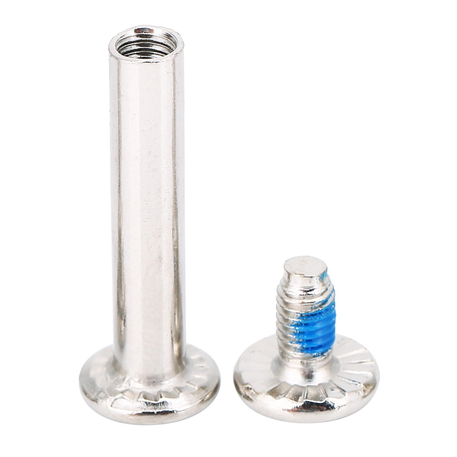 10 śrub do Rolek, Części Zamienne do śrub do Rolek, Osprzęt Osi Rolek, Powlekany na Połączeniu, do Bezpośredniej Wymiany(Inner length 31mm)