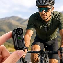 4K Mini Body Camera with WiFi, Wearable Thumb Size with Charging Case, 125 Wide Angle, Hands-Free POV Camera for Travel, Cycling & Daily Recording, Supports 512GB TF Card