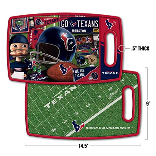 Tábua de corte NFL Houston Texans Retro Series