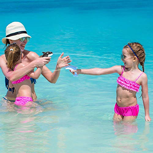 Artcreativity Sea Animal Water Squirters, Pack Of 12, Dolphin, Shark, And Whale Water Squirt Toy Guns For Swimming Pool, Beach, And Outdoor Summer Fun, Cool Birthday Party Favors For Boys And Girls #TOP4