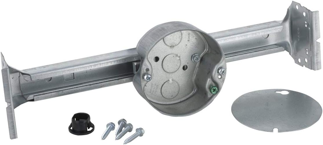926 4 in. Round Kwik-Brace Ceiling Fan-Rated Support, 4 in Pack of 2