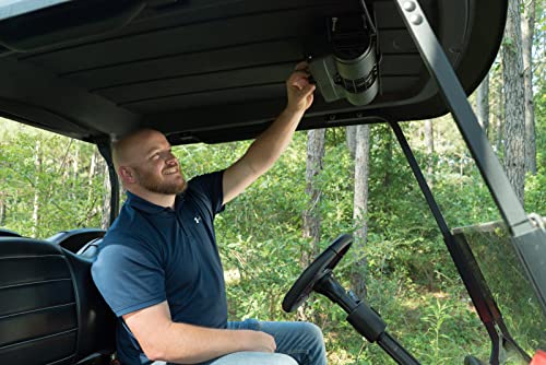 NIVEL Breezeasy 3 Golf Cart Fan System | Automotive Style with in-line Voltage Reducer (for 12-48 Volt Applications)