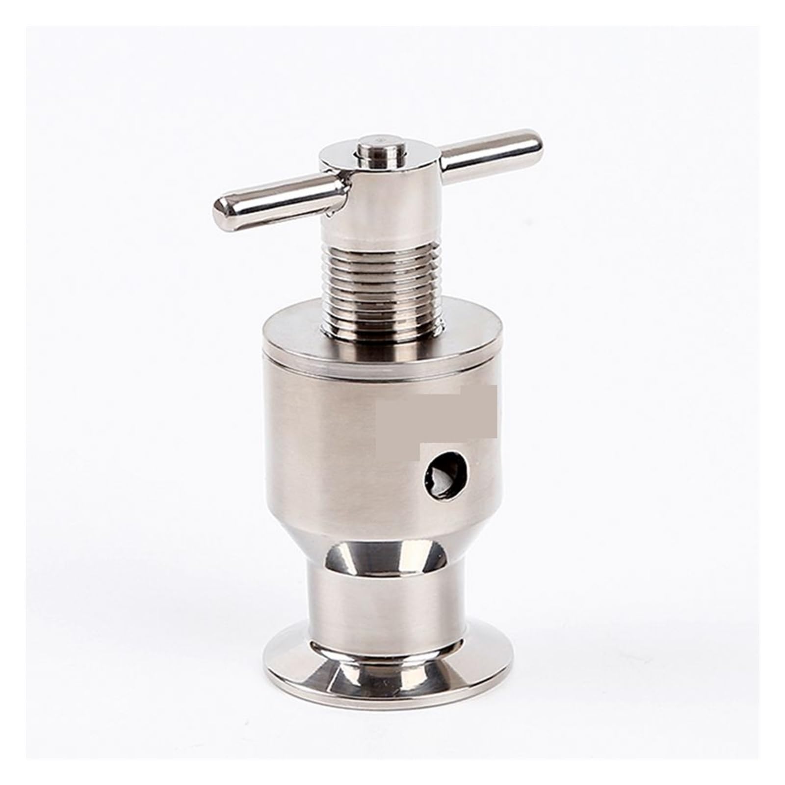 Válvula de seguridad de alivio de presión ajustable con abrazadera triple de 1,5" y diámetro exterior de 32 mm, 0,5-6 bar. para la elaboración de cerveza