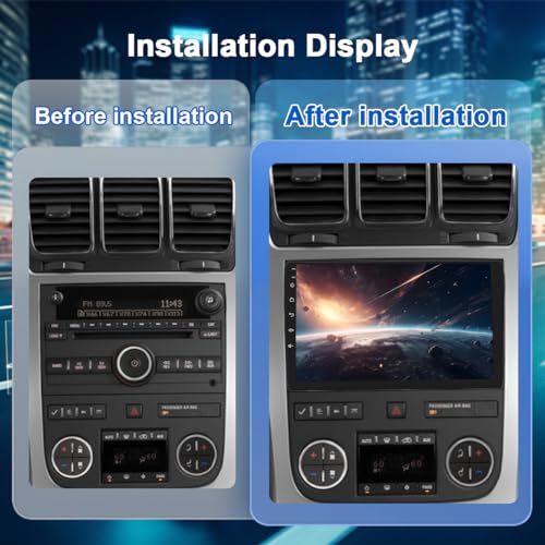 Écran tactile Android 14 fluide 8+128Go pour Buick Enclave et Silverado - 2
