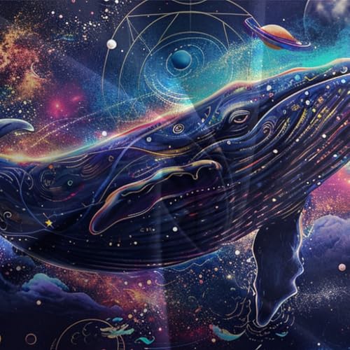 Housse de couette baleine fermeture éclair lit double 200x200cm ado - 7