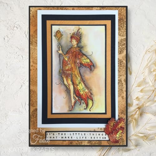 KatKin Krafts Clear Stamp Set-Pine Cone, 6 x 8 ins, Transparent - Image 3