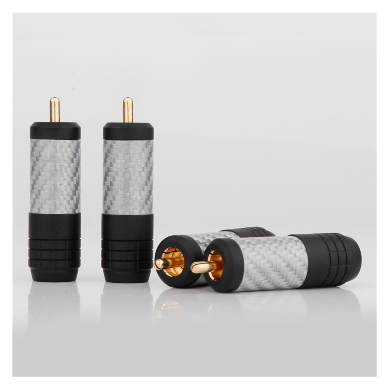 Connecteurs en fibre de carbone anti-interférence pour câble audio sans perte - 6