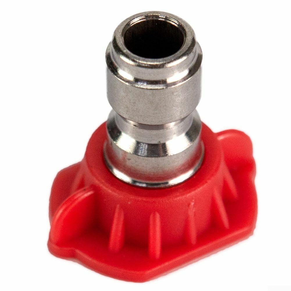 Lot De 5 Buses Pour Nettoyeur Haute Pression - Acier Inoxydable Et Laiton, Angles 0° à 65°, Compatible Jusqu'à 4000 PSI - 5