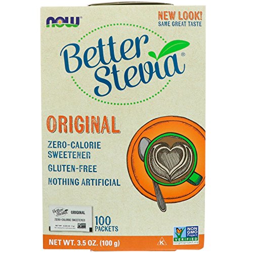 Now Better Stevia Natural Sweetener, 100G (100 Packets-1Packet 1G) #TOP19