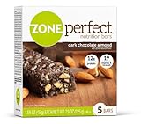 Zone Perfect Nutrition Bars, Dark Chocolate Almond, 7.9 Oz (Pack of 2)