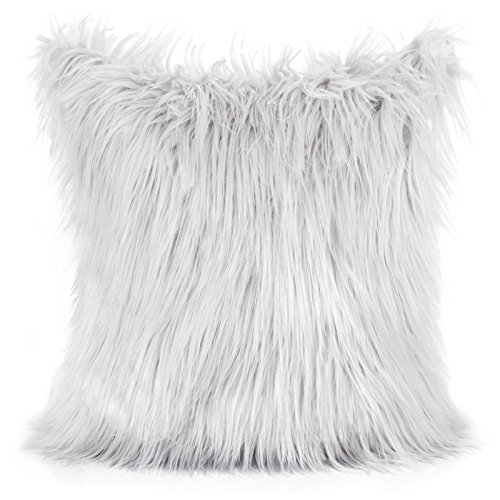 Federa per cuscino 40 x 40 cm pelliccia sintetica