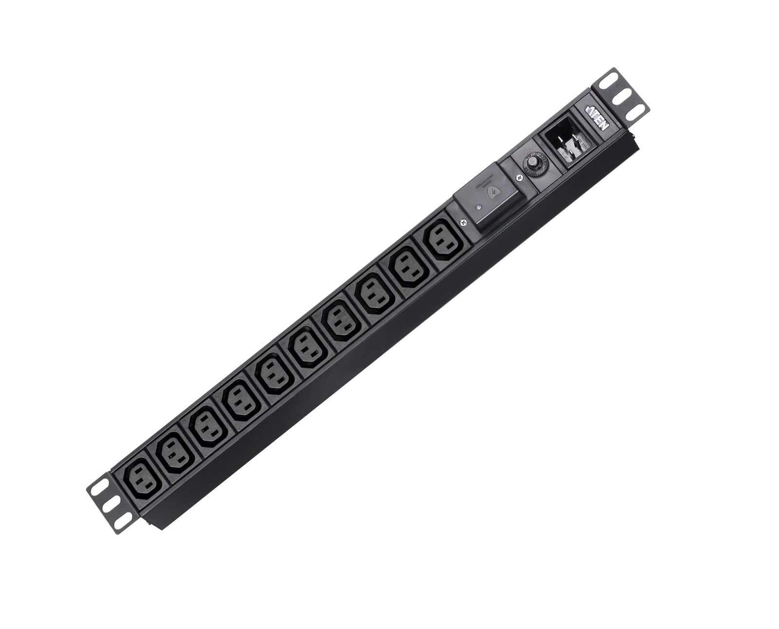 ATEN PDU básica con protección contra sobretensiones 1U 16A 10 puertos IEC-320 C20 PE0210S (G), Reino Unido, líder del mercado de KVM #1