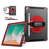 iPad Pro 12.9 Case 2nd Generation 2017 & 2015 1st Generation, Military Grade Heavy Duty Rugged...