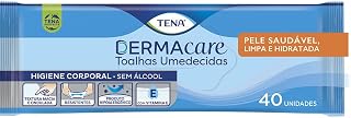 Toalhas Umedecidas Tena Slip Dermacare 40 Unidades