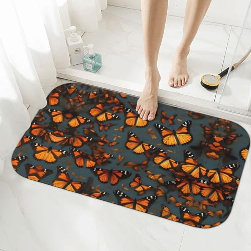 Tapis de bain diatomée séchage rapide antidérapant et pliable