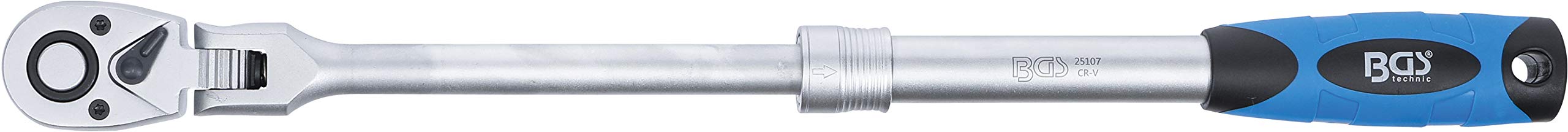 Carraca reversible, extensible, inclinable | 12,5 mm (1/2") | 345-495 mm