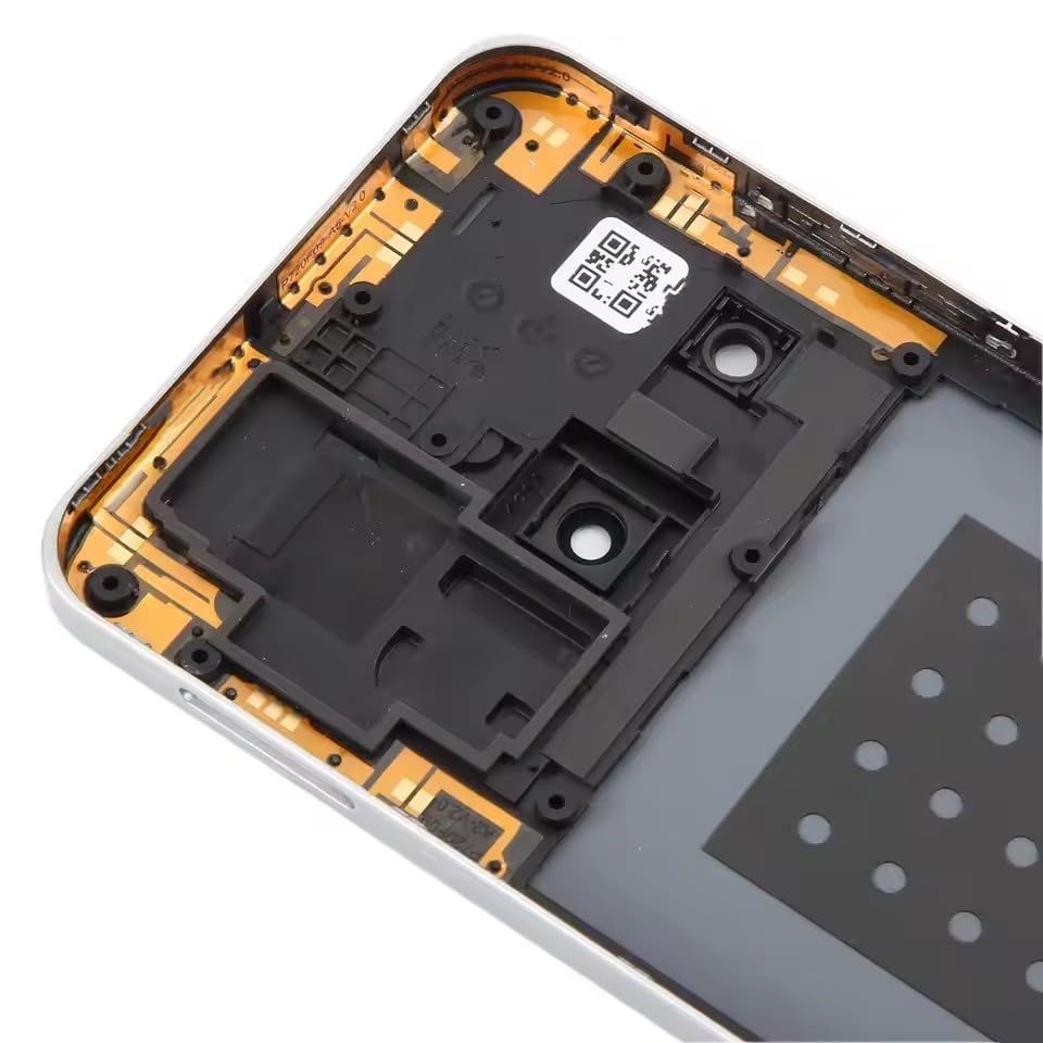 Pannello posteriore in vetro compatibile per ZTE Blade A75 5G modello A75 – Coperchio posteriore della batteria – Parte di ricambio