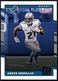 2017 Donruss #178 Ameer Abdullah Detroit Lions