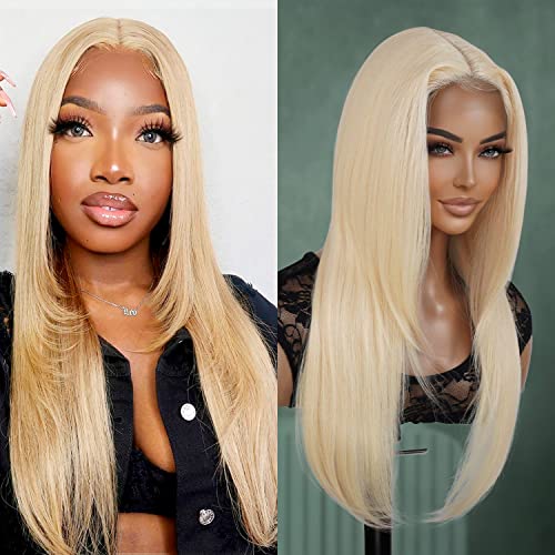 GLAM21USA STUDIOCUT Lace Front Wig Straight DPL001 26 Inch, 613