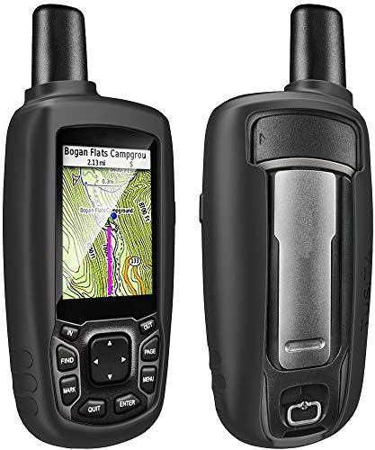 TUSITA Case Compatible with Garmin GPSMAP 62 62s 62st 62sc 62stc 64 64s 64st 64sc 64x 64sx 64csx 65 65s - Silicone Protective Cover Skin - Outdoor Handheld GPS Navigator Accessories