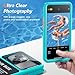 Mitywah Waterproof Case for iPhone, Underwater Snorkeling Diving Phone Case for iPhone 15 14 13 12 /15Pro 14Pro 13Pro 12Pro, HD Underwater Photography Snorkeling Case Travel Essentials Blue Green