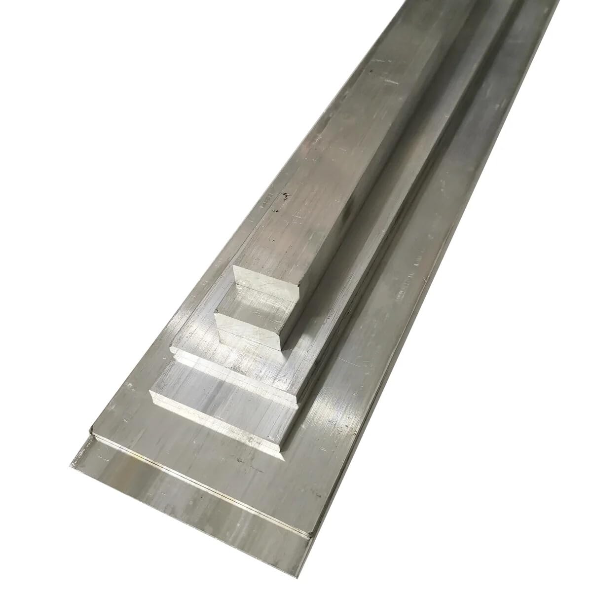 Espesor 10mm longitud 400mm 6061 tira de hoja de aleación de aluminio placa de barra plana cnc metal (10x80x400mm 1pcs)
